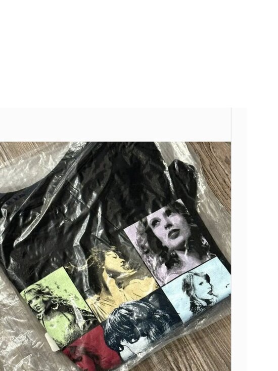 Taylor Swift Tops - Taylor Swift Eras Tour Black Shirt
